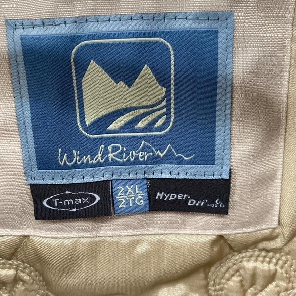 Wind River Jacket Woman's Size 2XL Winter Coat T-Max Hyper Dri- Hooded Tan - Picture 12 of 16